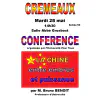 Conférence : &ldquo;La Chine entre ombres et puissances&rdquo; - mardi 28 mai 2024