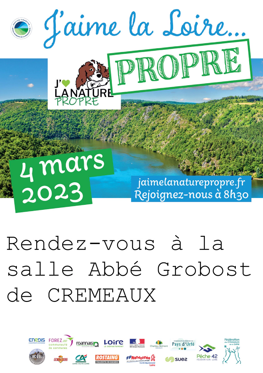 Affiche Loire Propre 2023
