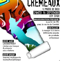 Journée SPORT ART CREMEAUX avec TOURNOIS MULTISPORT au City Stade
