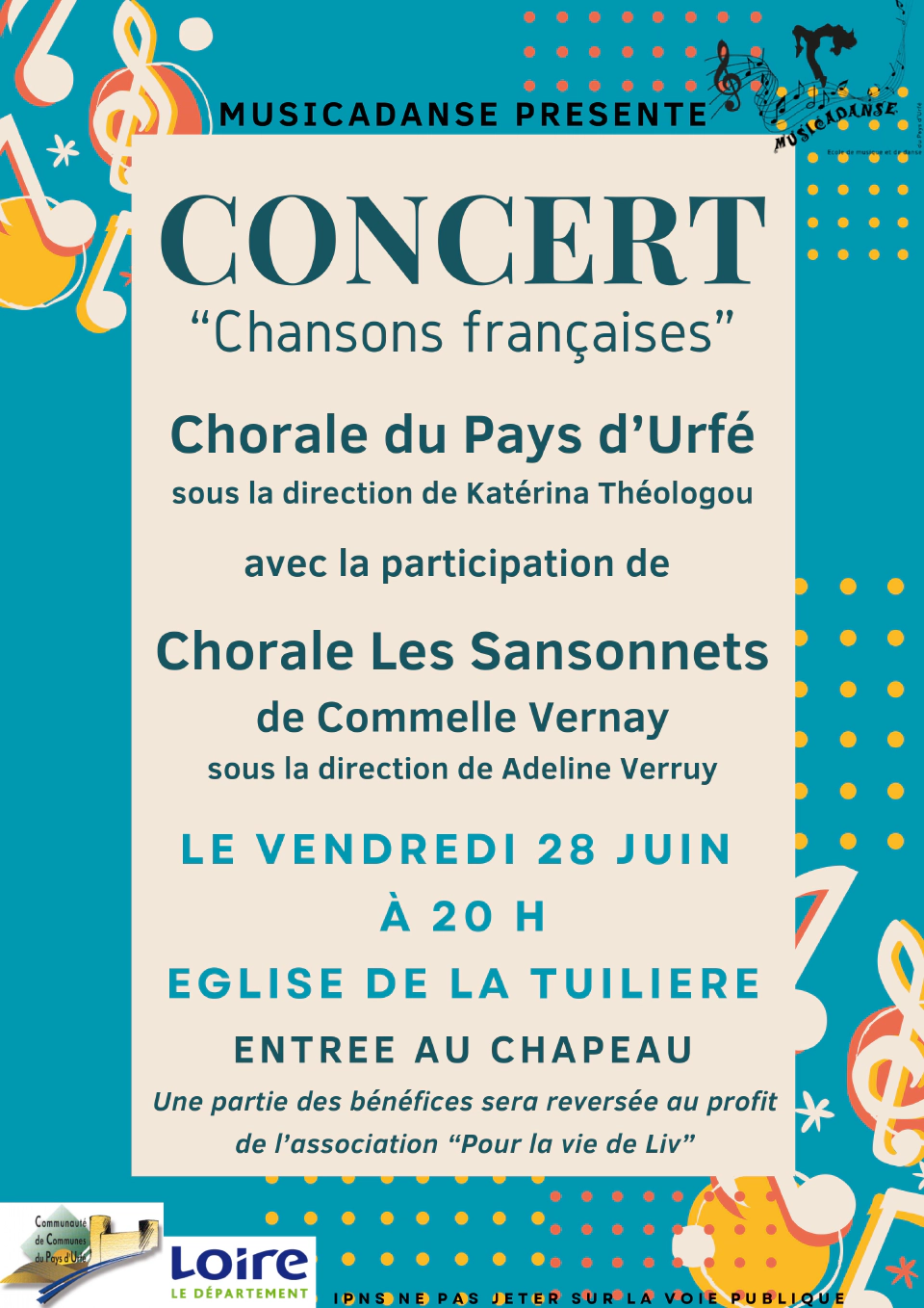 Musicadance Affiche Concert Chorale Pays D Uurfe 062024