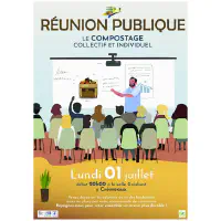 Compostage collectif : Réunion publique lundi 1er juillet 2024