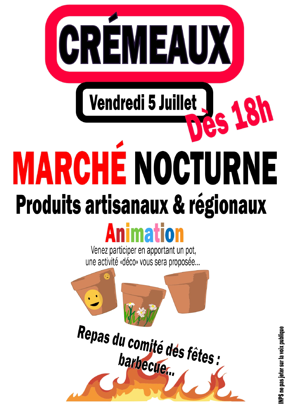 CA Affiche Marche Nocturne 072024