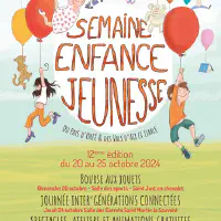 12 ème édition de la semaine Enfance Jeunesse du 20 au 25 octobre 2024