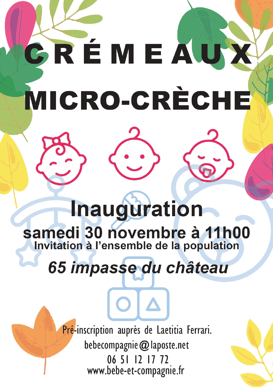 Aiche Inauguration Micro-crèche Crémeaux 112024