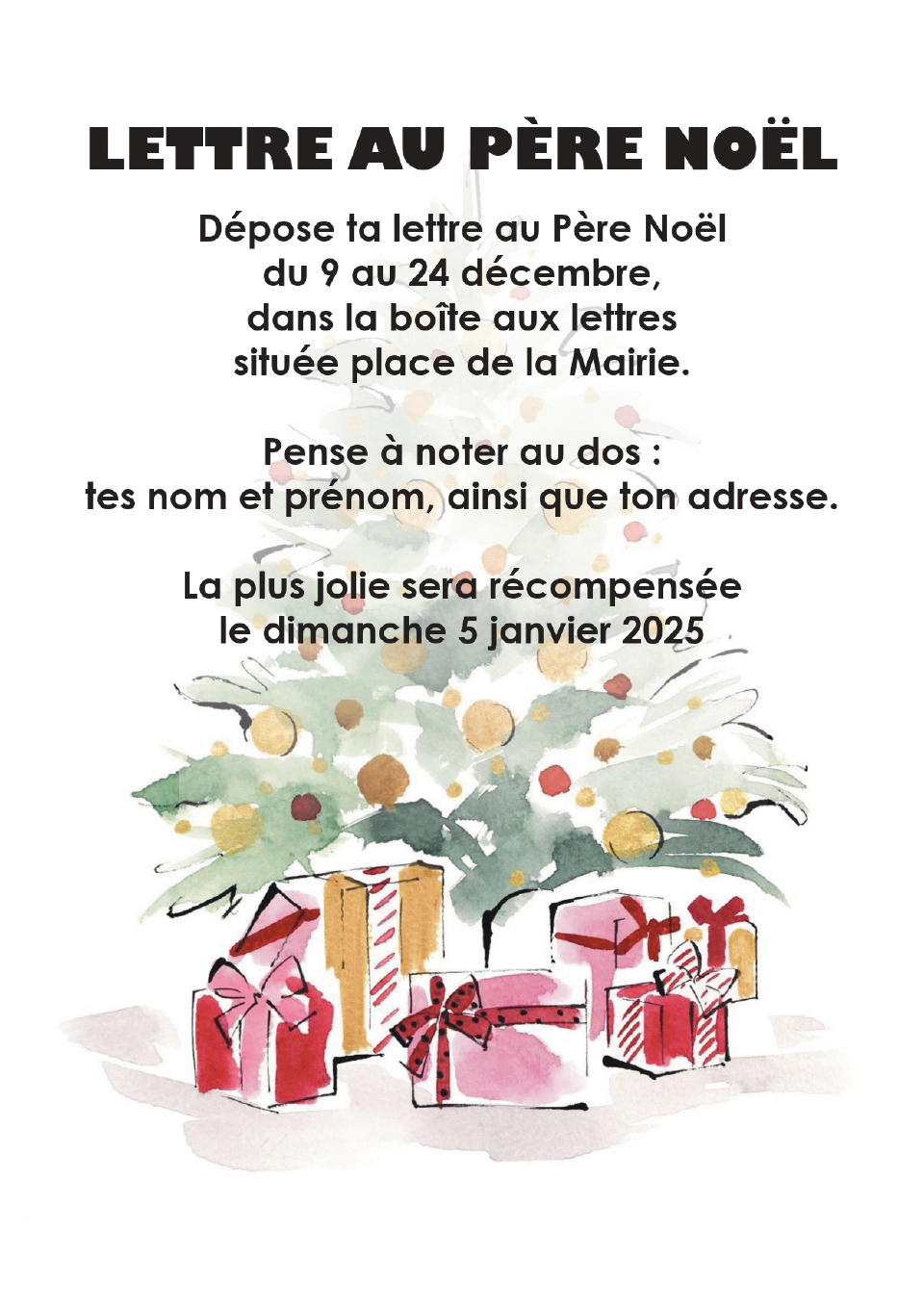Lettre au Pere Noel 122024