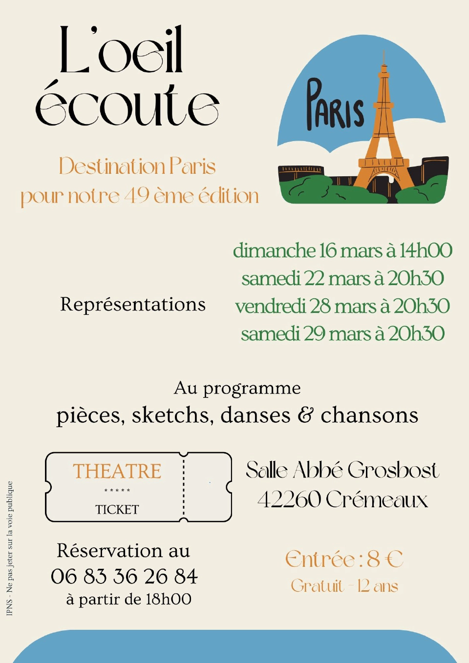 Affiche mars 2025