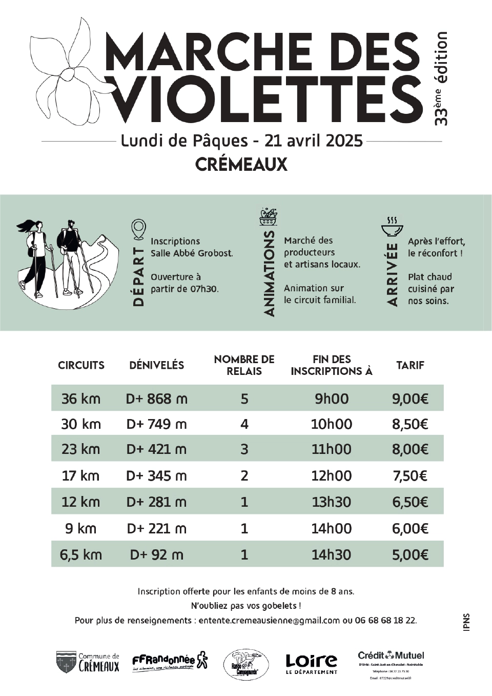 Marche des Violettes 2025
