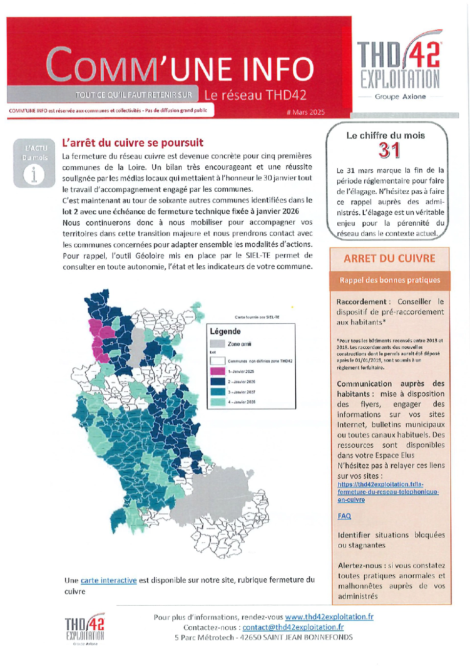Comm&rsquo;Une Info 032025