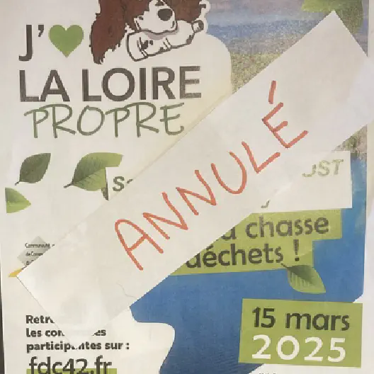 J&rsquo;💚 la Loire&hellip; propre à Crémeaux