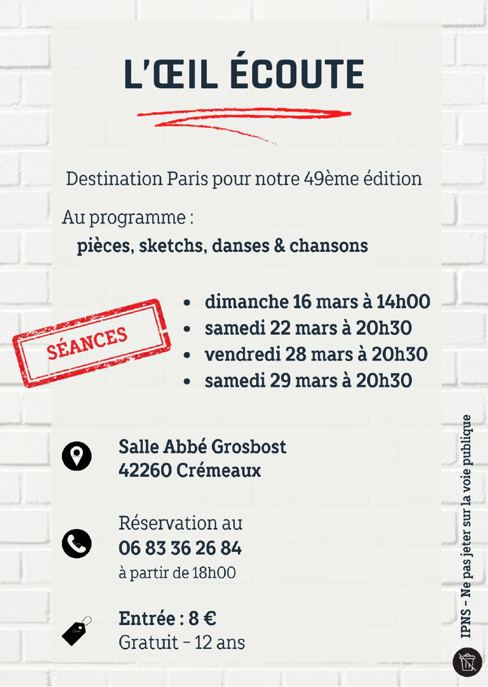 Affiche séance mars 2025