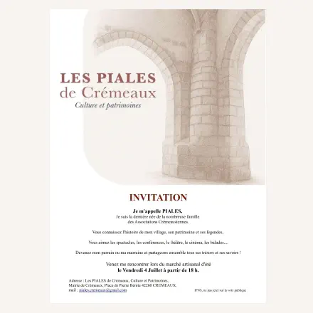 📢 Nouvelle association à Crémeaux