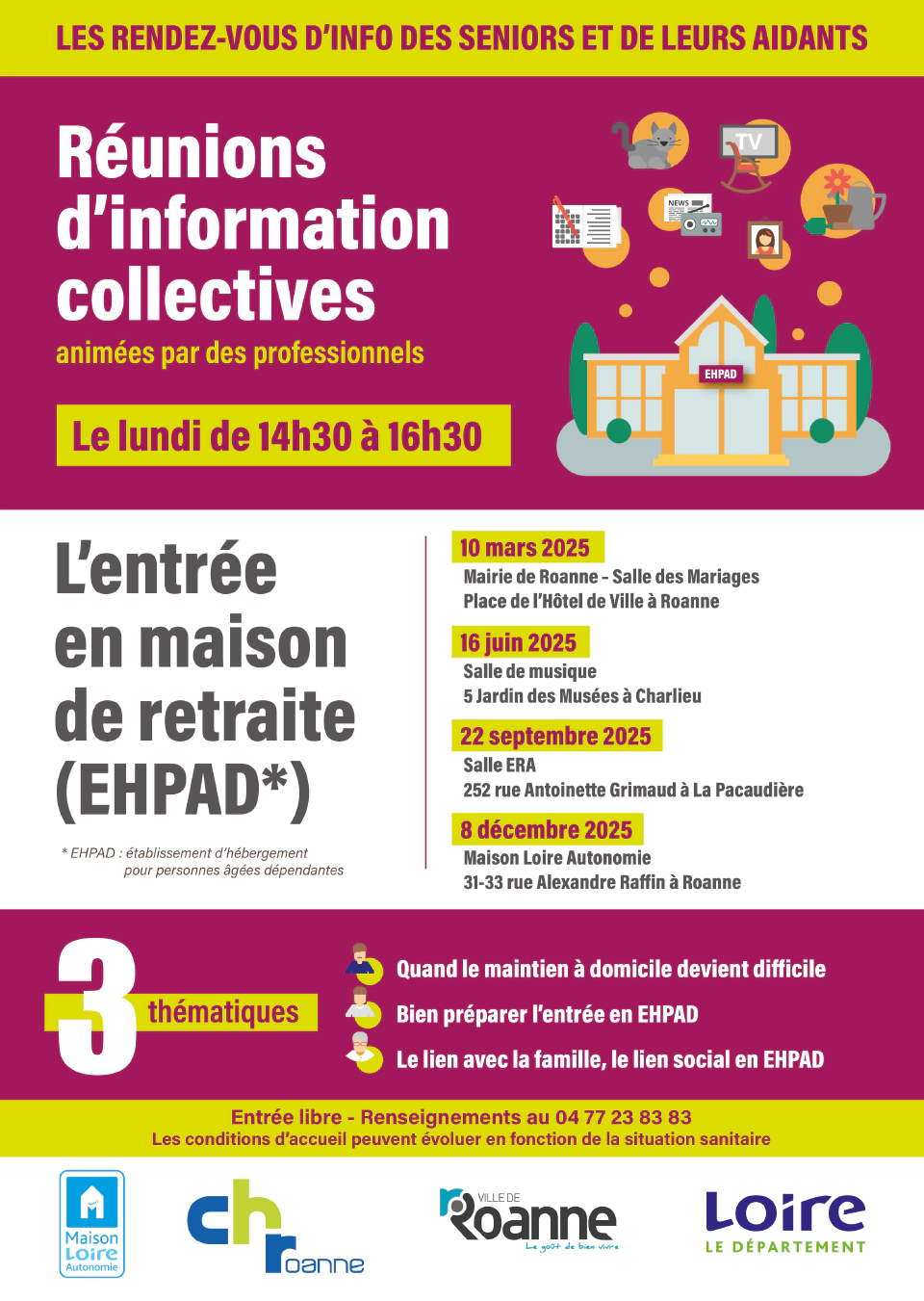 Réunions d&rsquo;information collectives 2025