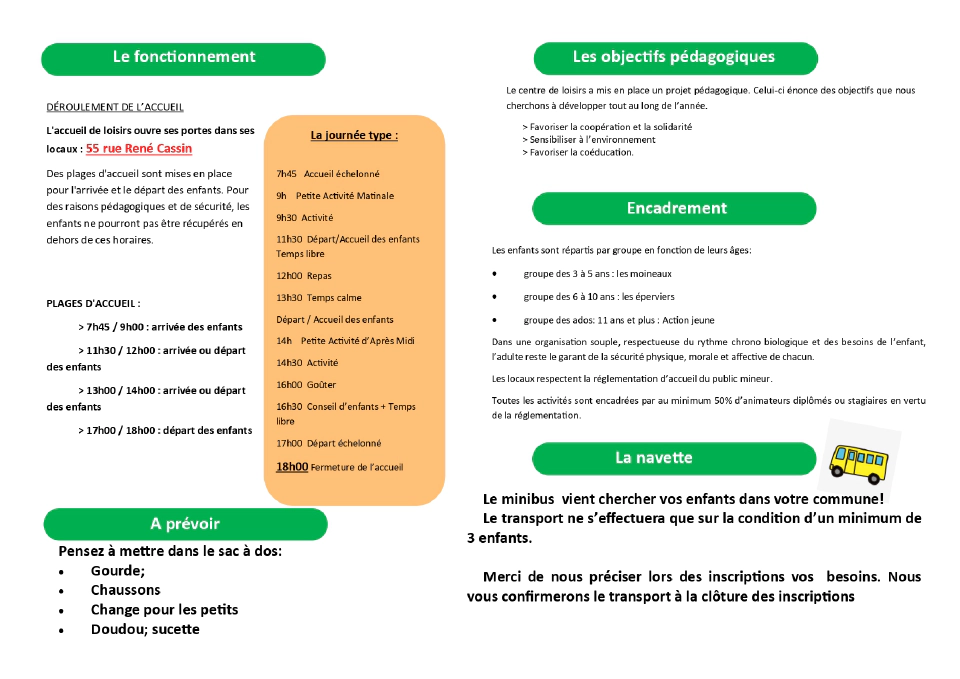 Programme 2 Automne 2025