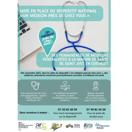 🩺 Permanences médicales du mois de février