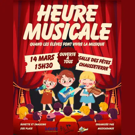 Heure musicale samedi 14 mars