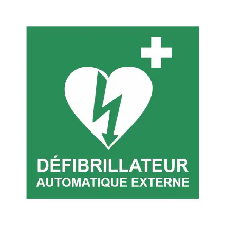 DéFIBRILLATEUR DAE à la maison de santé