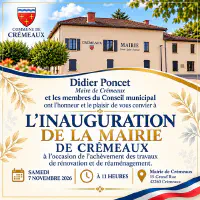 Inauguration de la Mairie