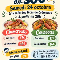 Soirée dansante &ldquo;Choucroute de l&rsquo;Ecole&rdquo;